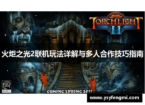 火炬之光2联机玩法详解与多人合作技巧指南